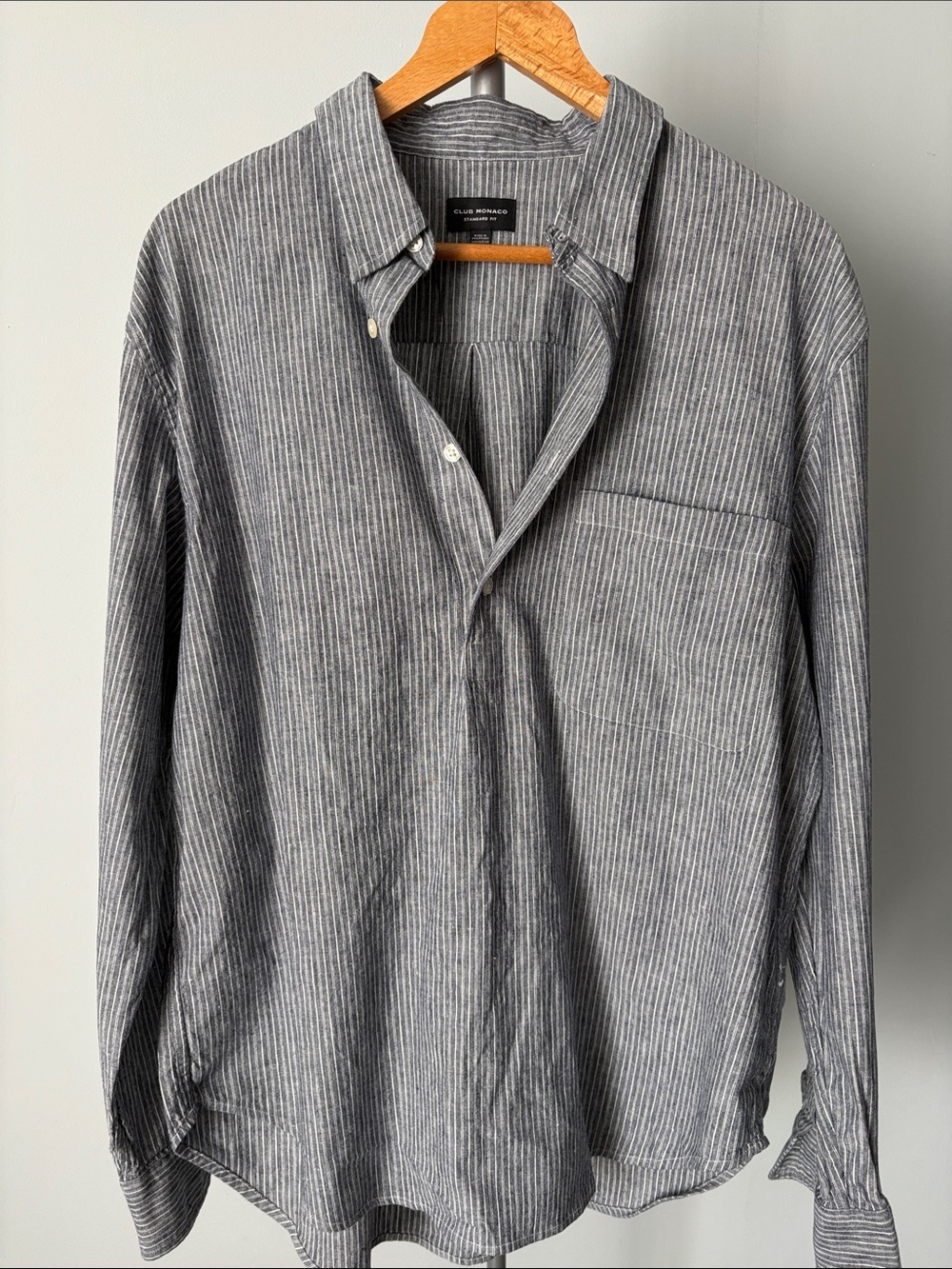 Club Monaco Linen Shirt/Tunic